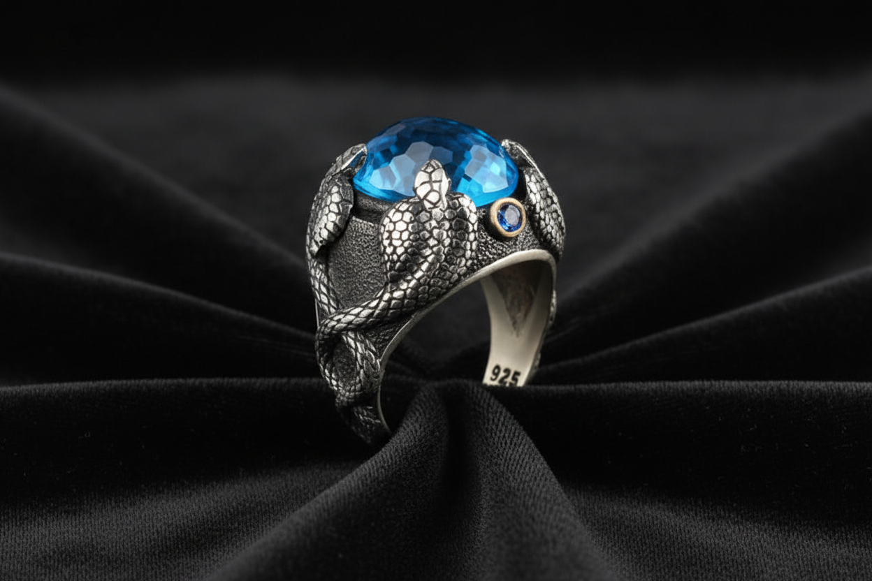 Combo for 16mm Solid Cuban Chain, Bracelet With Stones on Lock and Lion Pendant in 999 Silver white finish - caratsutra