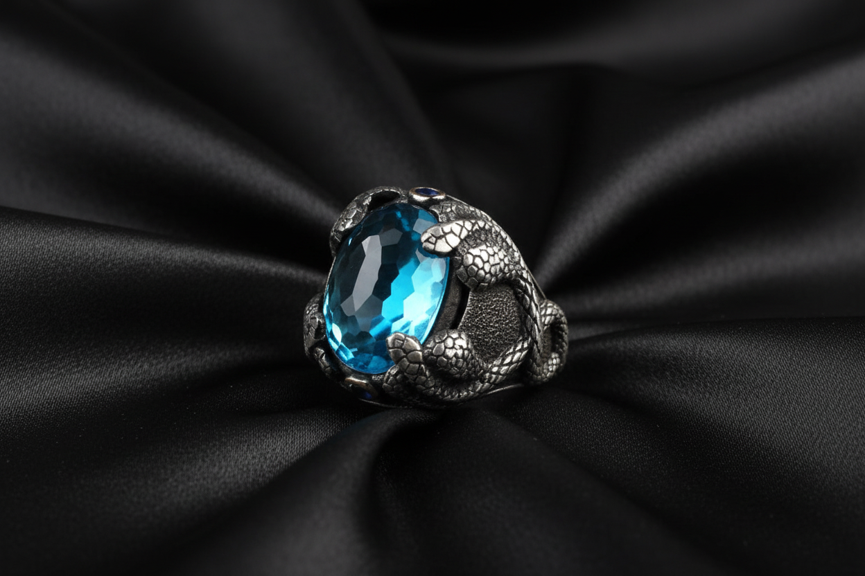 Combo for 16mm Solid Cuban Chain, Bracelet With Stones on Lock and Lion Pendant in 999 Silver white finish - caratsutra