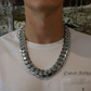 22mm Wide Solid Miami Cuban Link Chain | 925 Sterling Silver Chain | Men's Jewelry | With Certificate of Authenticity and 925 Hallmark - caratsutra