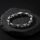 RARE PRINCE by CARAT SUTRA | Unique Hand Engraved Vintage Oxidized Bracelet | 925 Sterling Silver Bracelet | Men's Jewelry | With Certificate of Authenticity and 925 Hallmark