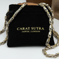 Natural Citrine Stone Studded in Unique Link Chain | 925 Sterling Silver Chain with Rhodium Plating | With Certificate of Authenticity and 925 Hallmark
