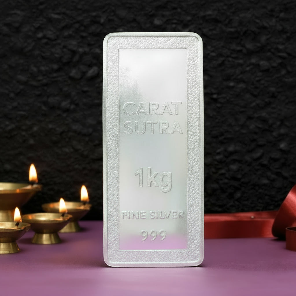 999 Purity 1 Kg Denomination Silver Bar CSPL999P1000G, with Assayer Code