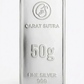 999 Purity 50g Denomination Silver Bar CSPL999P50G, with Assayer Code