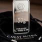 999 Purity 50g Denomination Silver Bar CSPL999P50G, with Assayer Code