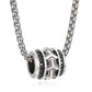 Unique Designed Armour Pendant for Men | 925 Sterling Silver Oxidized Pendant | With Certificate of Authenticity and 925 Hallmark - caratsutra
