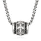 Unique Designed Armour Pendant for Men | 925 Sterling Silver Oxidized Pendant | With Certificate of Authenticity and 925 Hallmark - caratsutra