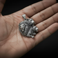 Unique Designed Lion - Tiger - Leopard Pendant for Men | 925 Sterling Silver Oxidized Pendant | Men's Jewelry | With Certificate of Authenticity and 925 Hallmark - caratsutra