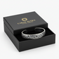 Uneven Textured Adjustable Modern Style Bangle/kadaa/Handcuff | 925 Sterling Silver Bracelet | With Certificate of Authenticity and 925 Hallmark - caratsutra