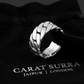 6mm wide Cuban Band Ring for Men, Sterling Silver 925 Ring | With Certificate of Authenticity and 925 Hallmark - caratsutra