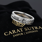 4mm wide Bullet Band Ring, Brush Matt-Finish, Sterling Silver 925 Ring | Jewellery for Men| With Certificate of Authenticity and 925 Hallmark - caratsutra