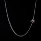 RARE PRINCE by CARAT SUTRA | 4mm wide Cuban with Pitbul Face lock chain Oxidised Box Chain | 925 Sterling Silver Chain |With Certificate of Authenticity and 925 Hallmark - caratsutra