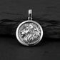 Unique Lion Pendant for Men | 925 Sterling Silver Oxidized Pendant | With Certificate of Authenticity and 925 Hallmark - caratsutra
