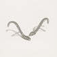 Unisex Antique finish snake Earrings | With Certificate of Authenticity and 925 Hallmark - caratsutra