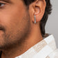 Unisex Antique finish snake Earrings | With Certificate of Authenticity and 925 Hallmark - caratsutra
