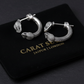 Unisex Antique finish snake Earrings | With Certificate of Authenticity and 925 Hallmark - caratsutra