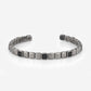 Square Adjustable Cuff Style Bangle/kadaa/Handcuff | 925 Sterling Silver Bracelet | With Certificate of Authenticity and 925 Hallmark - caratsutra