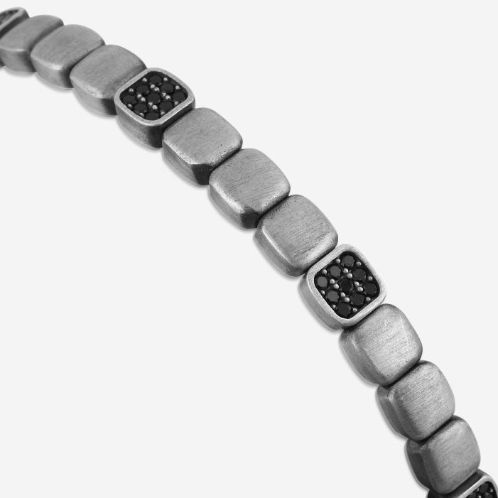 Square Adjustable Cuff Style Bangle/kadaa/Handcuff | 925 Sterling Silver Bracelet | With Certificate of Authenticity and 925 Hallmark - caratsutra
