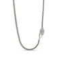 4mm wide Anaconda - Fox Tail Chain | 925 Sterling Silver Chain | With Certificate of Authenticity and 925 Hallmark - caratsutra