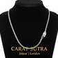 4mm wide Anaconda - Fox Tail Chain | 925 Sterling Silver Chain | With Certificate of Authenticity and 925 Hallmark - caratsutra