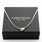 4mm wide Anaconda - Fox Tail Chain | 925 Sterling Silver Chain | With Certificate of Authenticity and 925 Hallmark - caratsutra