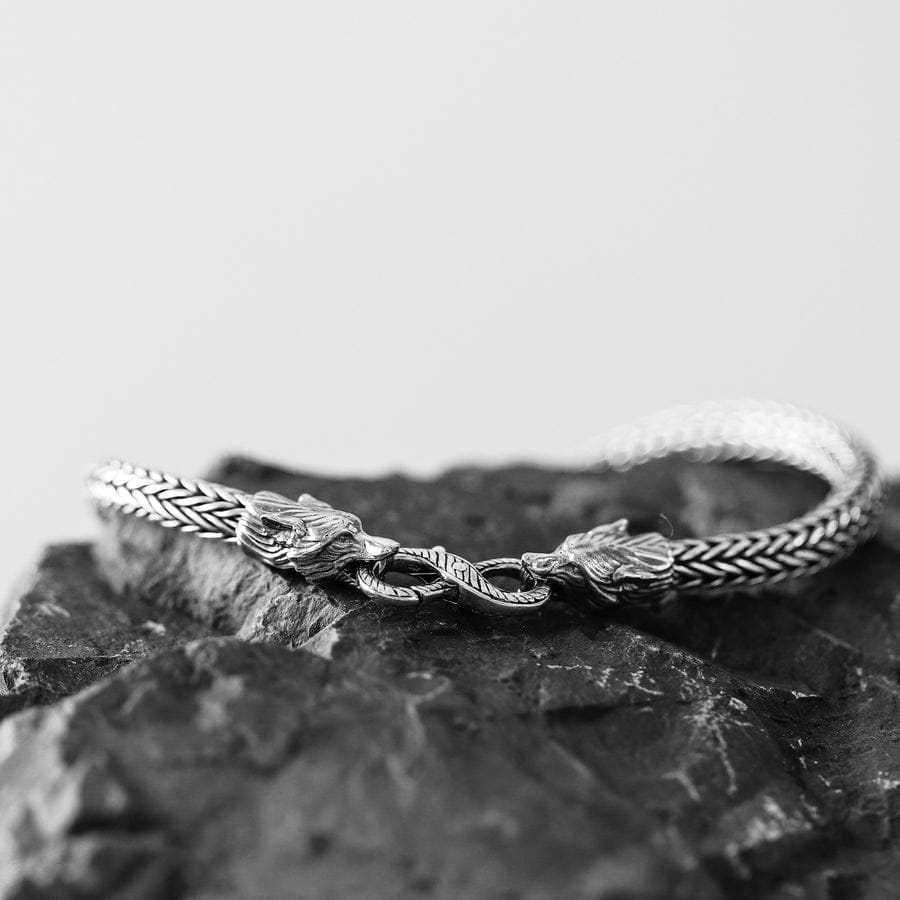 5mm wide Wolf Chain | 925 Sterling Silver Chain | With Certificate of Authenticity and 925 Hallmark - caratsutra