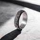 Unique Designed Lion Engraved Band Ring | 925 Sterling Silver Oxidized Ring | With Certificate of Authenticity and 925 Hallmark - caratsutra