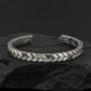 V linked Adjustable Cuff Style Bangle/kadaa/Handcuff | 925 Sterling Silver Bracelet | With Certificate of Authenticity and 925 Hallmark