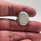 Unique Designed Turkish Style Ring with 12ct Fire Australian Opal | 925 Sterling Silver Oxidized Ring | With Certificate of Authenticity and 925 Hallmark