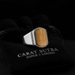 Turkish Style Ring with Natural Tiger Eye Stone | 925 Sterling Silver Oxidized Ring | With Certificate of Authenticity and 925 Hallmark