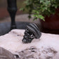 Unique Bearded Skull Ring | 925 Sterling Silver Oxidized Ring | Men's Jewelry | With Certificate of Authenticity and 925 Hallmark