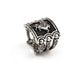 Premium Horse (Pegasus) Vintage Byzantine Style Signet Ring, Oxidized Sterling Silver 925 Ring | With Certificate of Authenticity and 925 Hallmark