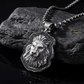 Unique Designed Lion Pendant for Men | 925 Sterling Silver Oxidized Pendant | Men's Jewelry | With Certificate of Authenticity and 925 Hallmark