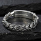16mm wide Unique Embossed Dragon Bracelet for Men | 925 Sterling Silver Bracelet | With Certificate of Authenticity and 925 Hallmark