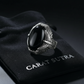 Biker Guy, Oval shaped Turkish Style Ring with Natural Black Onyx (Sulemani Aqeeq) with Eagle| 925 Sterling Silver Oxidized Ring | Men's Jewelry | With Certificate of Authenticity and 925 Hallmark (Copy)