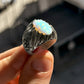 Unique Designed Turkish Style Ring with Excellent quality 12ct Fire Australian Opal | 925 Sterling Silver Oxidized Ring | With Certificate of Authenticity and 925 Hallmark