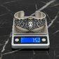 Unique 925 Silver Oxidized Lion Kada / Cuff Bracelet | Bracelet for Men | 925 Sterling Silver Cuff | Men's Jewelry | With Certificate of Authenticity and 925 Hallmark (Copy) - caratsutra