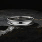4mm wide Unique designed Band Ring, Brush Matt-Finish, Sterling Silver 925 Ring | Jewellery for Men| With Certificate of Authenticity and 925 Hallmark - caratsutra