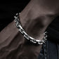 12mm Wide T-Bar Toggle chain Bracelet | 925 Sterling Silver Bracelet | Men's Jewelry | With Certificate of Authenticity and 925 Hallmark - caratsutra