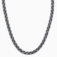 10mm Wide Oxidised Solid Miami Cuban Link Chain Studded With Black Zirconia Stone | 925 Sterling Silver Chain | Men's Jewelry | With Certificate of Authenticity and 925 Hallmark - caratsutra