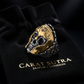 RARE PRINCE by CARAT SUTRA | Unique Designed Warrior Skull Ring | 925 Sterling Silver Oxidized Ring | Men's Jewelry | With Certificate of Authenticity and 925 Hallmark - caratsutra