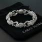Unique Designed Wolf Bracelet for Men | 925 Sterling Silver Bracelet | Men's Jewelry | With Certificate of Authenticity and 925 Hallmark