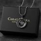 RARE PRINCE by CARAT SUTRA | Unique Capricorn Zodiac Designed Pendant Studded with Black Zircons | Unisex 925 Sterling Silver Oxidized Pendant | Men's Jewelry | With Certificate of Authenticity and 925 Hallmark - caratsutra