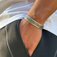 Handwoven bangle | Matt / Shiny Finish Adjustable Cuff Style Bangle / kadaa | 925 Sterling Silver