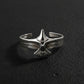 Eagle bangle | Matt / Shiny Finish Adjustable Cuff Style Bangle / kadaa | 925 Sterling Silver