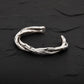 Double Infinity Bangle| Adjustable Modern Style Bangle/kadaa/Handcuff | 925 Sterling Silver