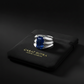 Classic design Ring with Blue Sapphire (Neelam), 925 Sterling Silver Ring | With Certificate of Authenticity and 925 Hallmark