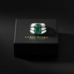 Classic design Ring with Zambian Emerald (Panna), 925 Sterling Silver Ring | With Certificate of Authenticity and 925 Hallmark