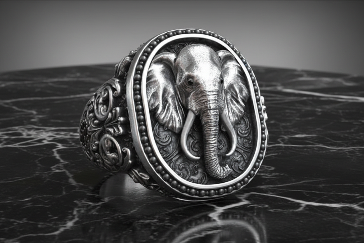 Combo for 16mm Solid Cuban Chain, Bracelet With Stones on Lock and Lion Pendant in 999 Silver white finish - caratsutra