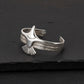 Eagle bangle | Matt / Shiny Finish Adjustable Cuff Style Bangle / kadaa | 925 Sterling Silver