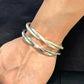 Twisted Rope Bangle| Adjustable Modern Style Bangle/kadaa/Handcuff | 925 Sterling Silver